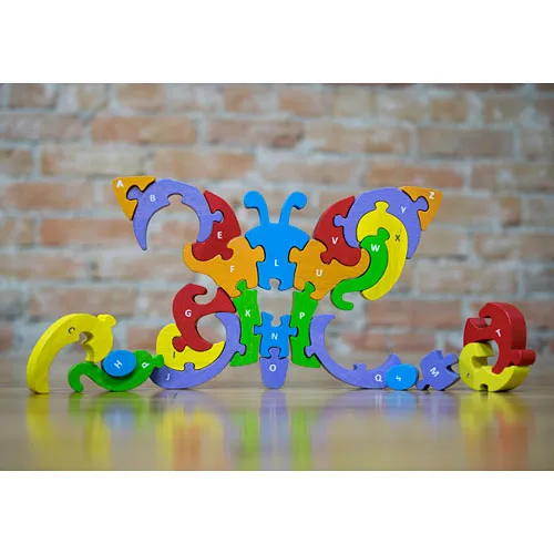 Alphabet Butterfly Puzzle