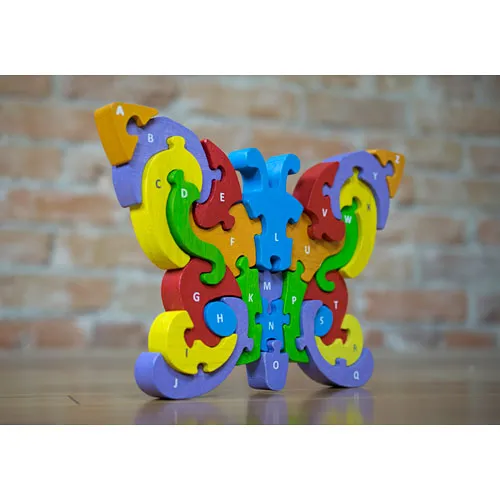 Alphabet Butterfly Puzzle