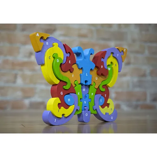 Alphabet Butterfly Puzzle