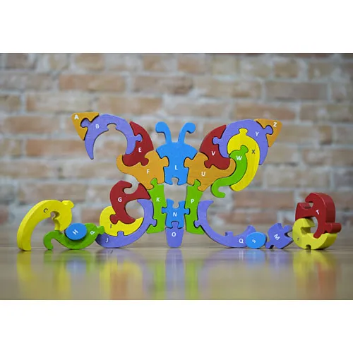 Alphabet Butterfly Puzzle