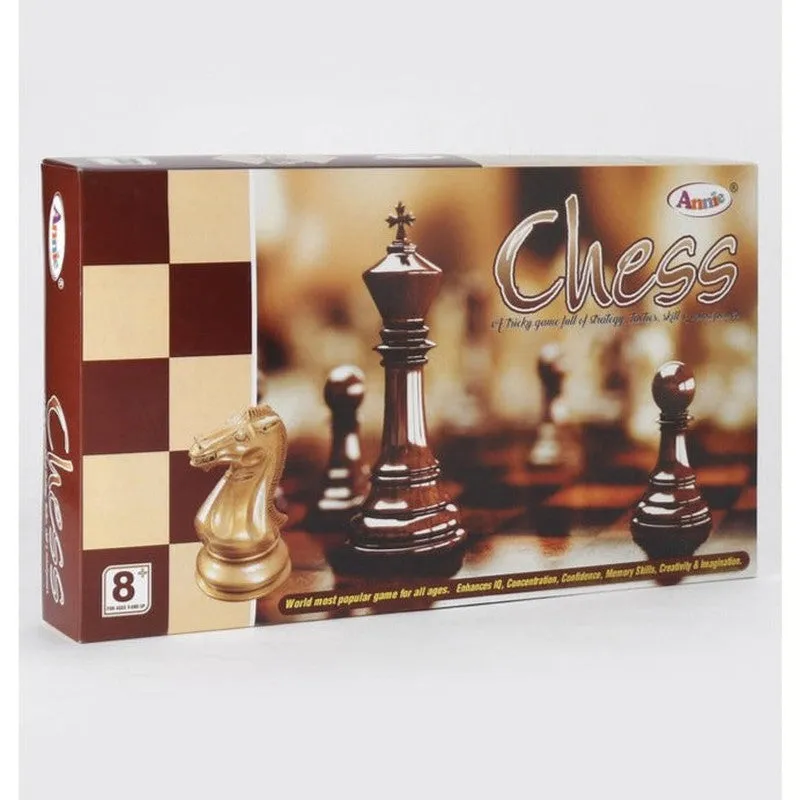 Annie Chess Senior Strategy & War Games Board Game