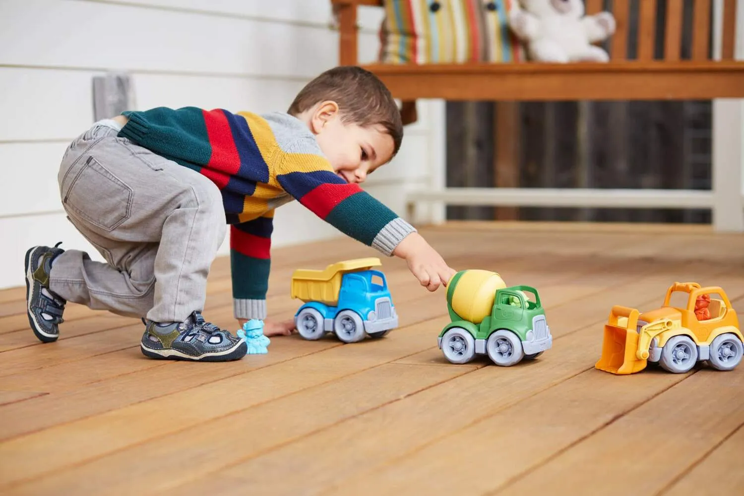 Green Toys Construction Truck
