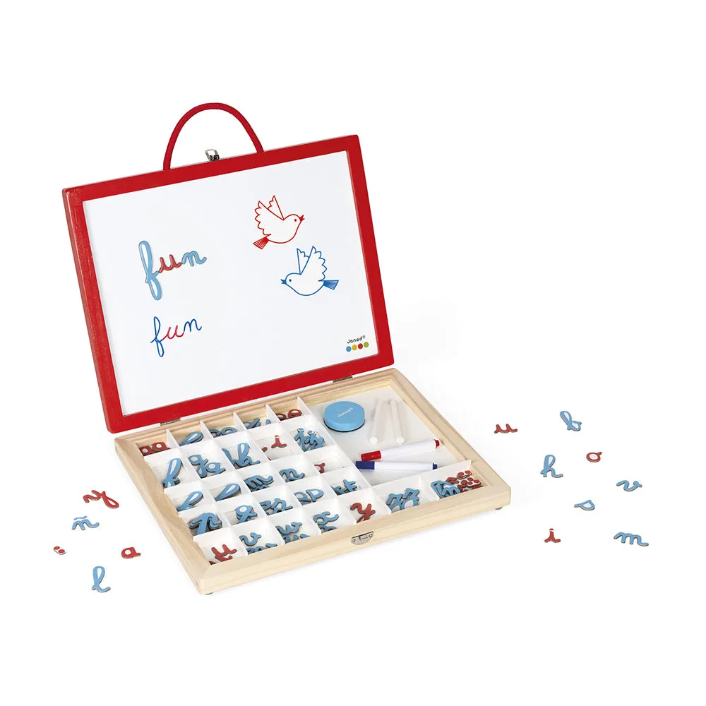 Janod Essential - 4-in-1 Letters leren