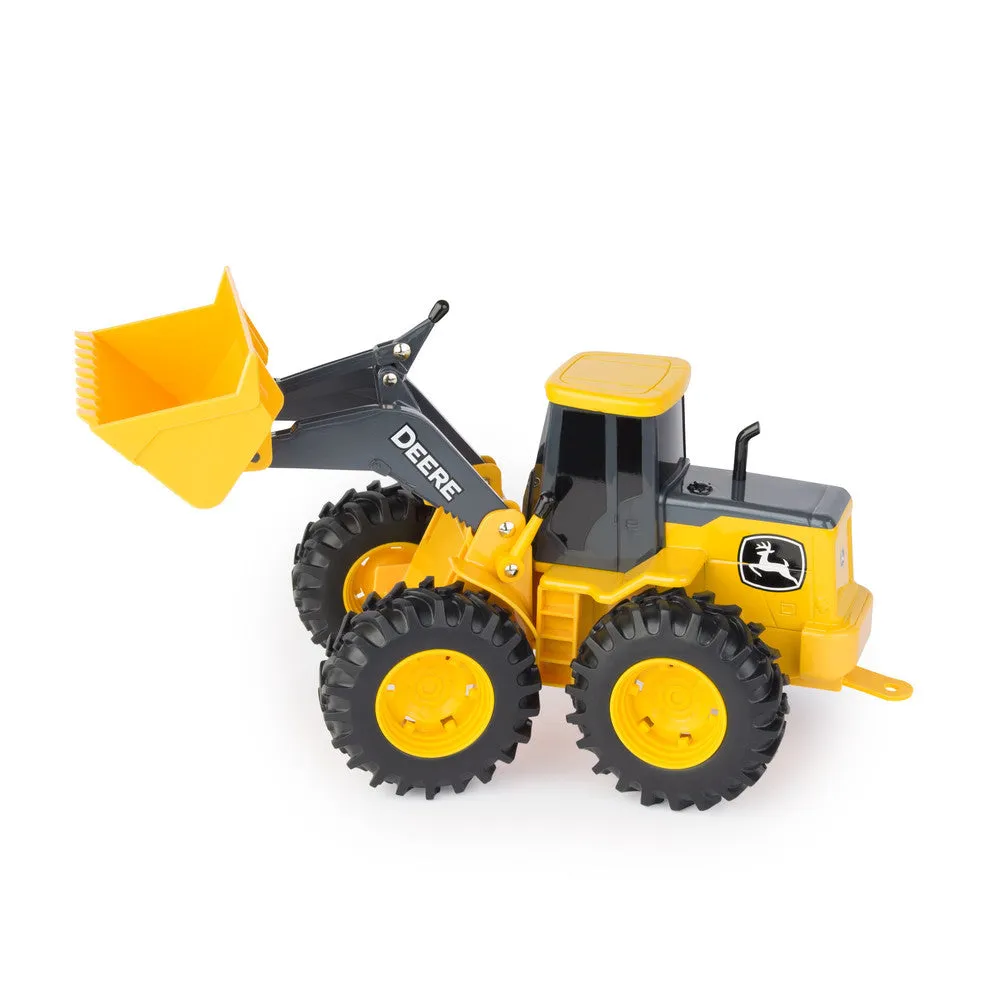 John Deere 28cm Dump Truck & Wheel Loader Toy Assortment