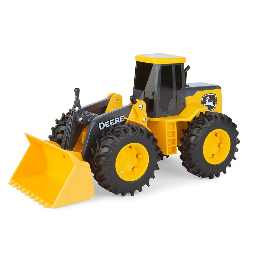 John Deere 28cm Dump Truck & Wheel Loader Toy Assortment