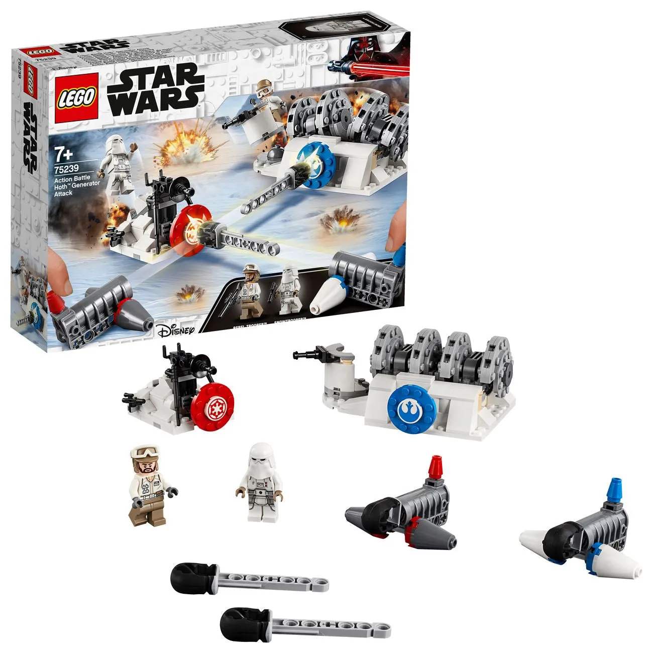 LEGO 75239 Star Wars Action Battle Hoth Generator Attack