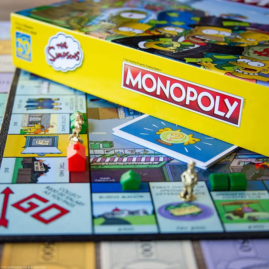 Monopoly Board Game - Simpsons Edition