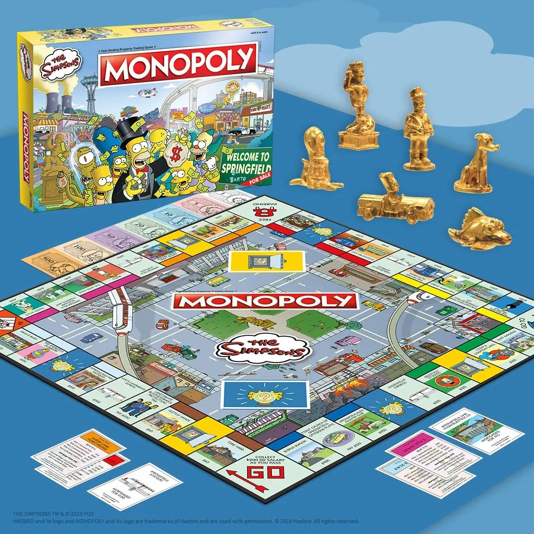 Monopoly Board Game - Simpsons Edition