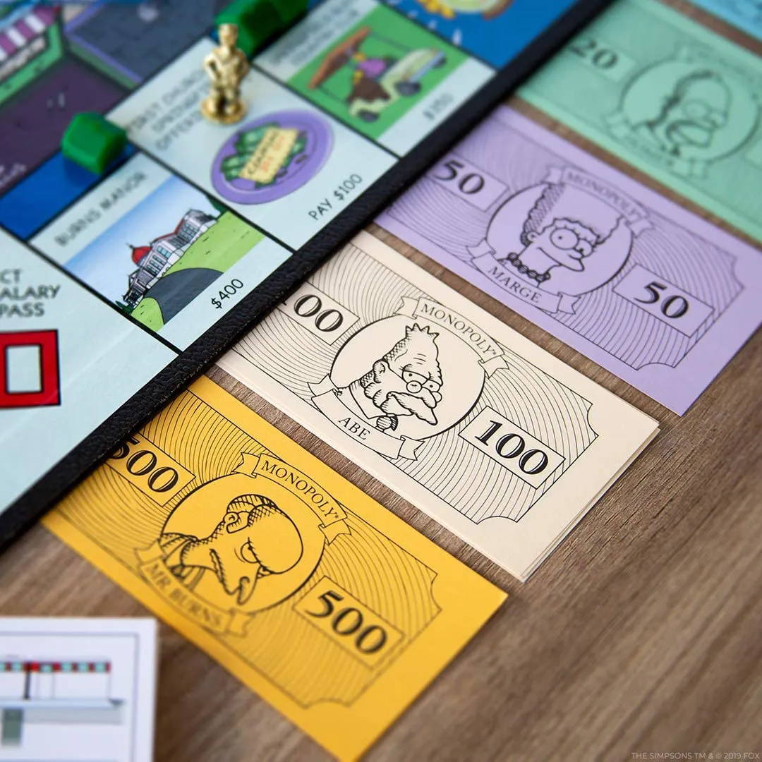 Monopoly Board Game - Simpsons Edition