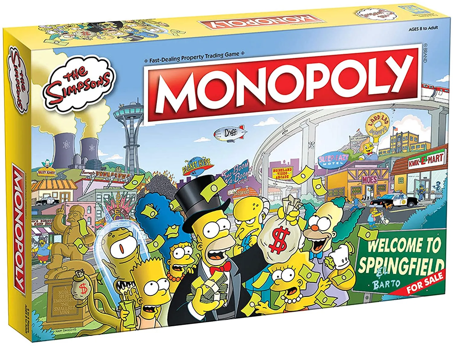 Monopoly Board Game - Simpsons Edition