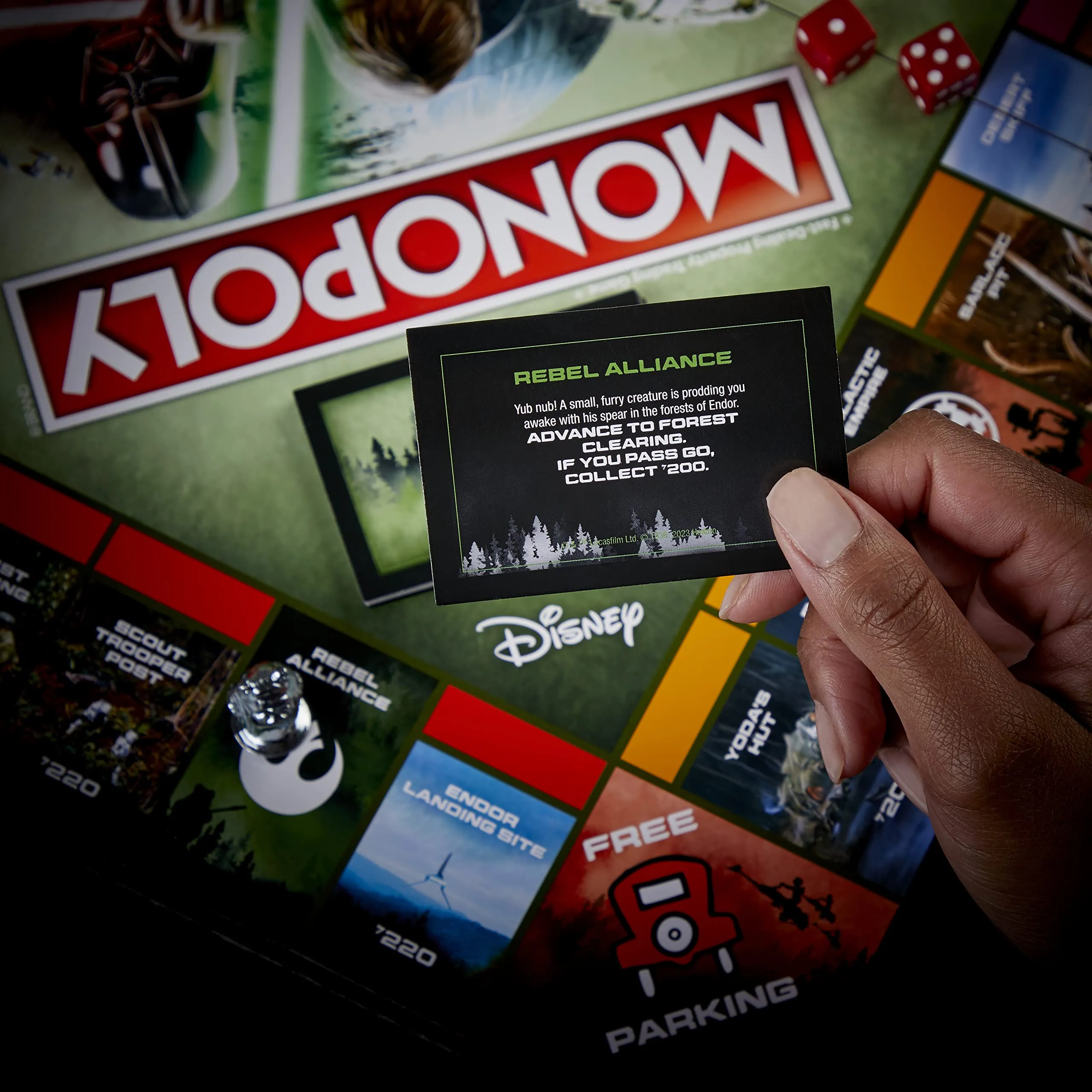 Monopoly Star Wars Return of The Jedi Board Game.