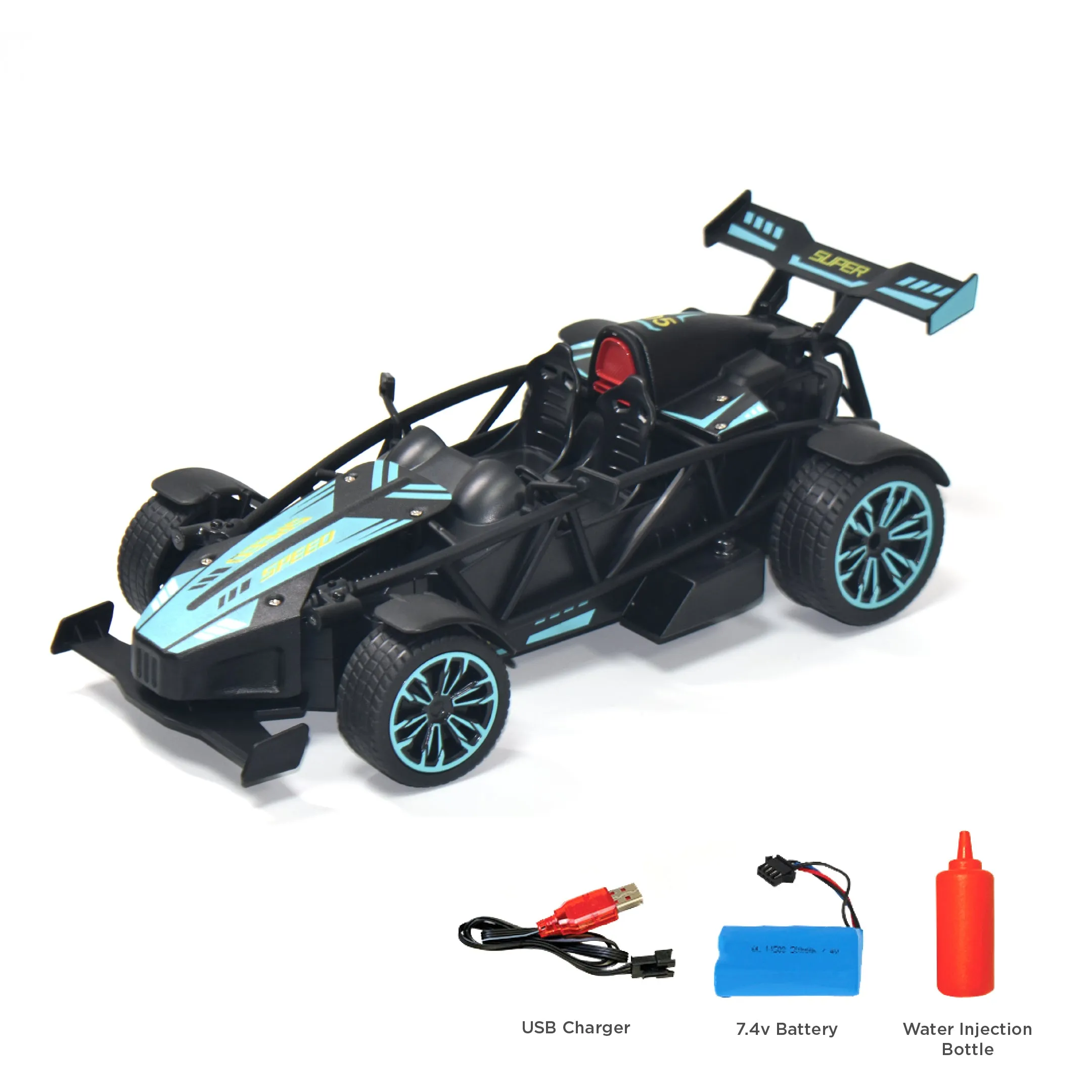 Playzu Die-Cast Spray R/C Sports Car || 6years to 8years