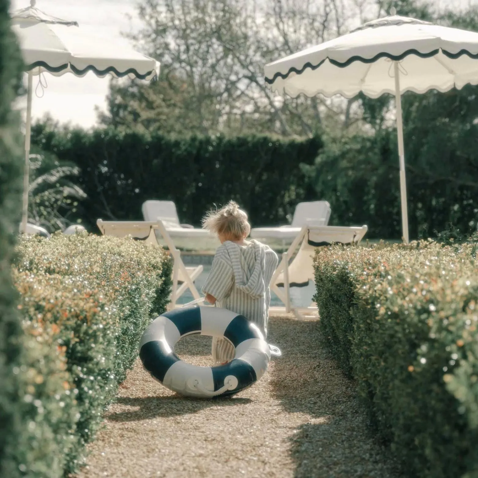 The Classic Pool Float Small | Boathouse Navy