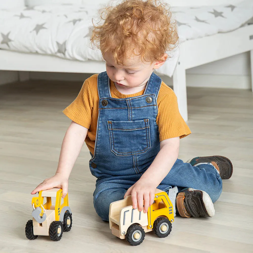 Wooden Crane Truck