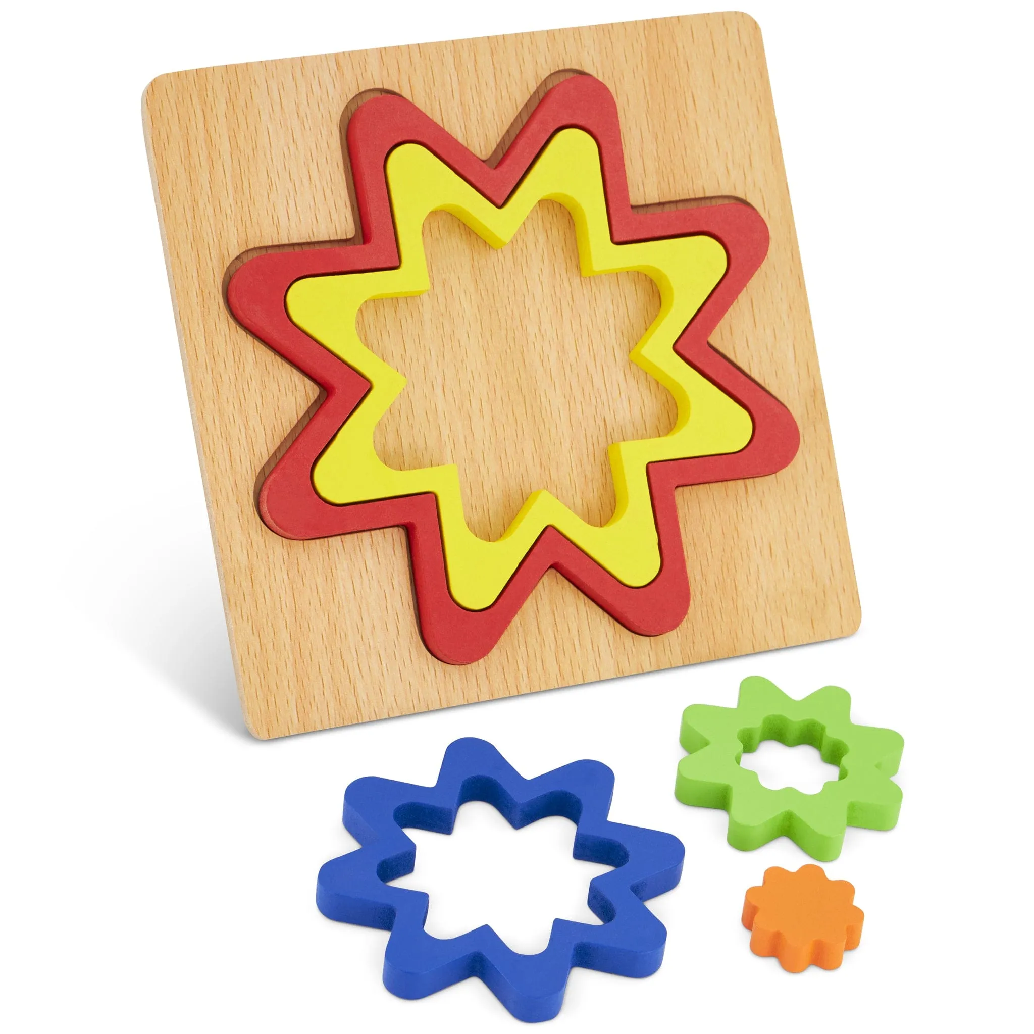 Wooden Mini Square Puzzle