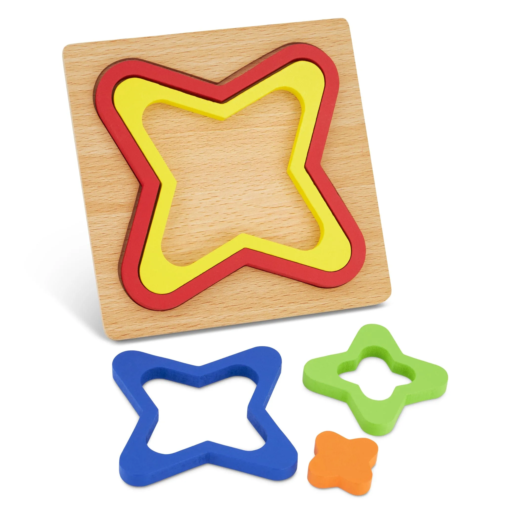 Wooden Mini Square Puzzle