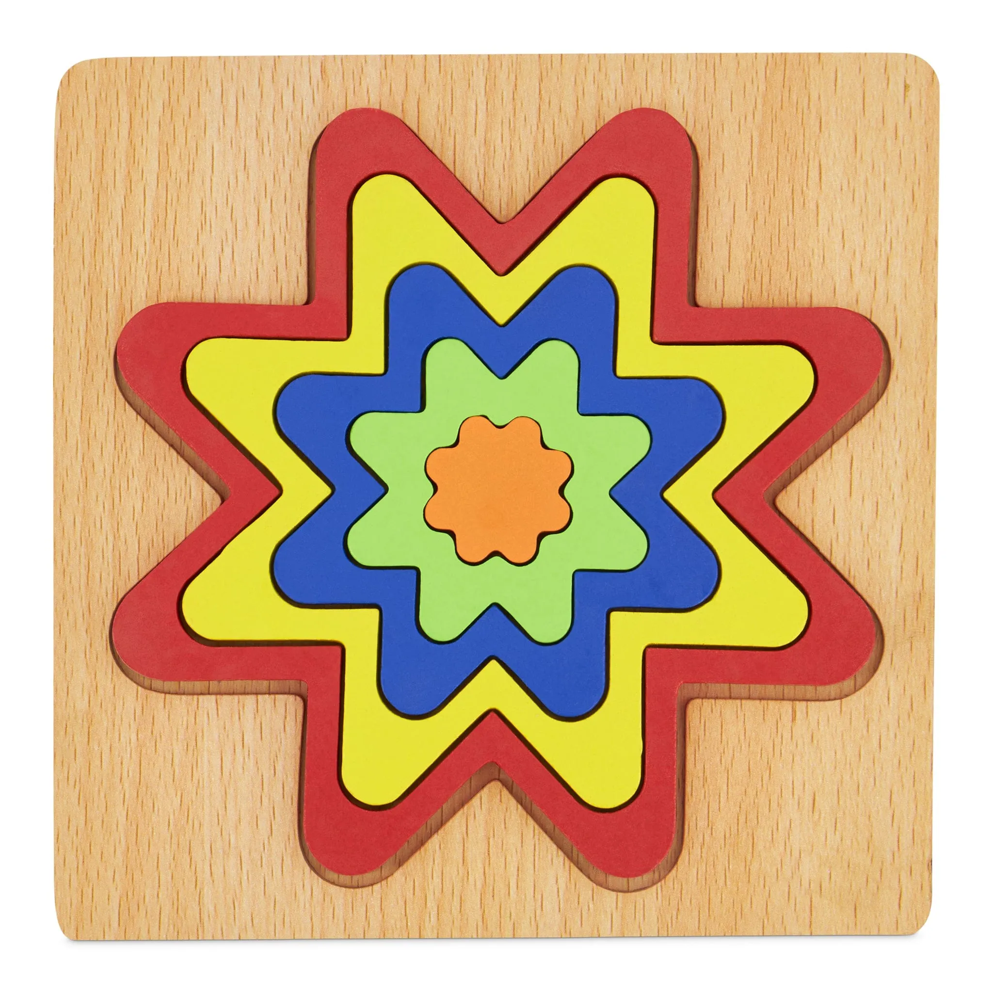 Wooden Mini Square Puzzle