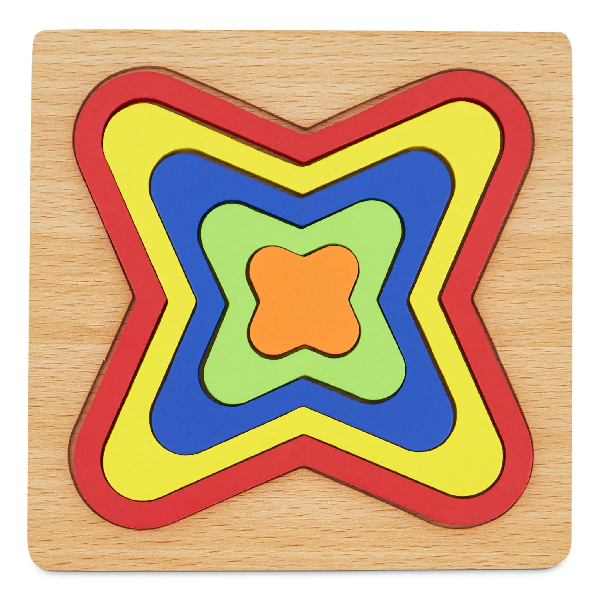 Wooden Mini Square Puzzle