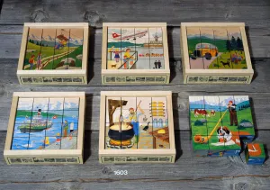 Würfelpuzzle, Swiss 16-teilig