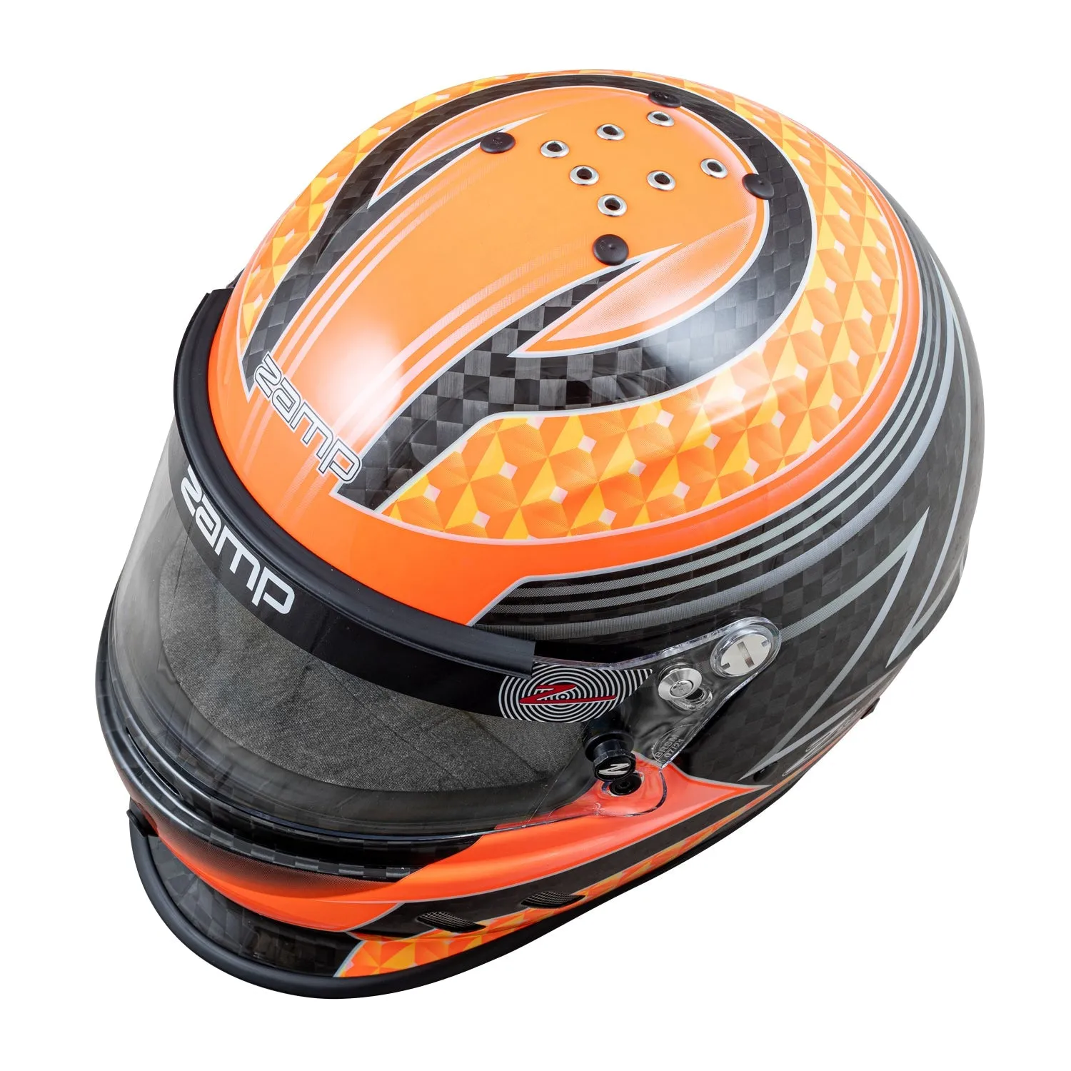 Zamp RZ-65D Graphic Carbon Snell SA2020 Premium Dirt Helmet