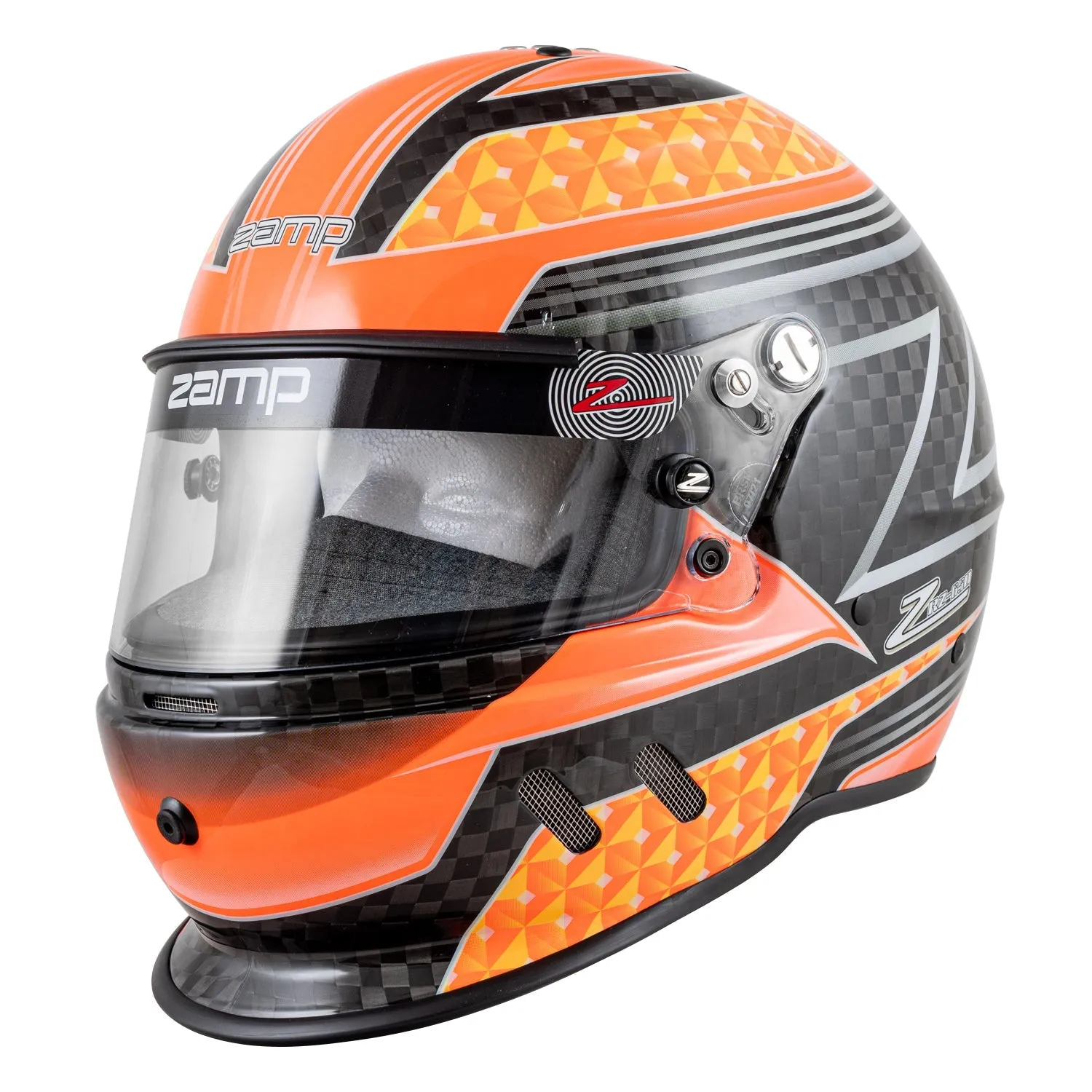 Zamp RZ-65D Graphic Carbon Snell SA2020 Premium Dirt Helmet