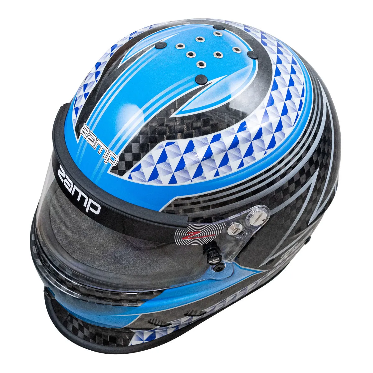 Zamp RZ-65D Graphic Carbon Snell SA2020 Premium Dirt Helmet